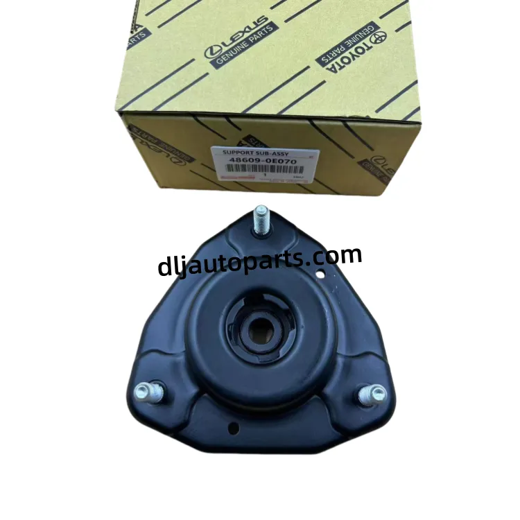 Sreangán Carranna Ardchaighdeáin OEM 48609-0E070 Do TOYOTA HIGHLANDER ASU5*, GSU55 Barr Rubber Strut Mount
